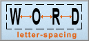 letter-spacing - расстояние между символами